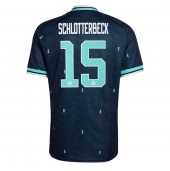 Tyskland Nico Schlotterbeck #15 Replika Bortatröja VM 2026 Kortärmad