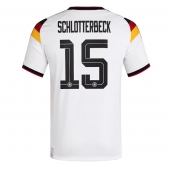 Tyskland Nico Schlotterbeck #15 Replika Hemmatröja VM 2026 Kortärmad