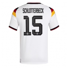 Tyskland Nico Schlotterbeck #15 Replika Hemmatröja VM 2026 Kortärmad