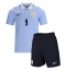 Uruguay Darwin Nunez #9 Replika Hemmatröja Barn VM 2026 Kortärmad (+ byxor)