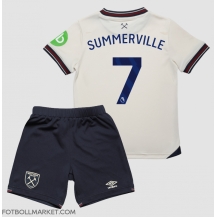 West Ham United Crysencio Summerville #7 Replika Bortatröja Barn 2025-26 Kortärmad (+ byxor)
