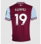 West Ham United Edson Alvarez #19 Replika Hemmatröja 2024-25 Kortärmad