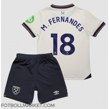 West Ham United Mateus Fernandes #18 Replika Bortatröja Barn 2025-26 Kortärmad (+ byxor)