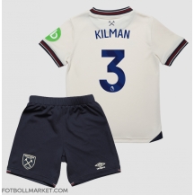 West Ham United Max Kilman #3 Replika Bortatröja Barn 2025-26 Kortärmad (+ byxor)