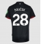 West Ham United Tomas Soucek #28 Replika Bortatröja 2024-25 Kortärmad