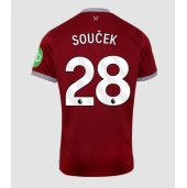 West Ham United Tomas Soucek #28 Replika Hemmatröja 2025-26 Kortärmad