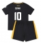 Wolves Matheus Cunha #10 Replika Bortatröja Barn 2024-25 Kortärmad (+ byxor)
