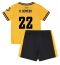 Wolves Nelson Semedo #22 Replika Hemmatröja Barn 2024-25 Kortärmad (+ byxor)