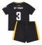 Wolves Rayan Ait-Nouri #3 Replika Bortatröja Barn 2024-25 Kortärmad (+ byxor)