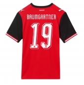 Österrike Christoph Baumgartner #19 Replika Hemmatröja VM 2026 Kortärmad