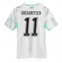 Österrike Michael Gregoritsch #11 Replika Bortatröja VM 2026 Kortärmad